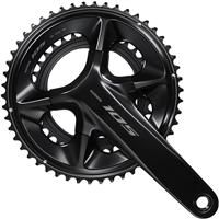 Shimano 105 R7100 12 Speed Double Chainset, Black