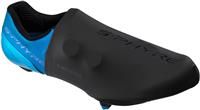 Shimano Clothing Men/'s, S-PHYRE Half Shoe Cover, Black, Size S (37-39)