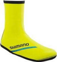 Shimano Unisex, Dual Fit Thermal Shoe Cover, Neon Yellow, Size Xxl (47-49)