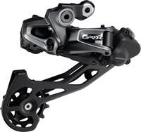 Shimano GRX RD-RX815 GRX Di2, 11-speed rear derailleur, Shadow+, for double, Black
