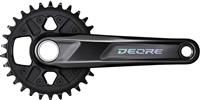 Shimano Deore M6130 Super Boost 12 Speed Chainset, Black
