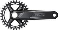 Shimano Deore FC-M5100 Deore chainset, 10/11-speed, 52 mm chainline, 32T, 170 mm