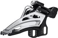 Shimano Deore FD-M5100-E Deore front derailleur, 11-speed double, side swing, E-type