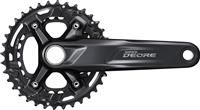 SHIMANO,One Size,169816 Deore FC-M4100 Deore chainset, 10-speed, 51.8 mm Boost chainline, 36/26T, 170 mm