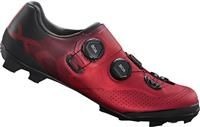Shimano Xc702 Spd Mtb Shoes, Red, 44