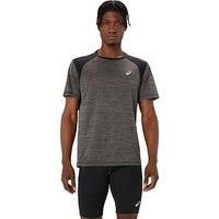 Asics Mens Running Road T-Shirt - Black