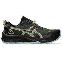 Asics Men/'s Gel-Trabuco 12 Sneaker, Smog Green Feather Grey, 6 UK