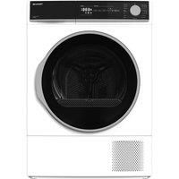 Sharp KD-NHH0S7GW21 A++ Heat Pump Tumble Dryer Heat Pump 10 Kg White