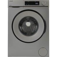 SHARP ES-NFB814BSNA-EN  Washing Machine - Dark Silver - REFURB-B