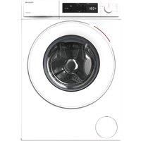 Sharp ES-NFA014DWB-EN 10Kg Washing Machine 1400 RPM B Rated White 1400 RPM