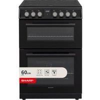 SHARP KF-66DIDD04BH1I-EN 60 cm Electric Induction Cooker - Black, Black