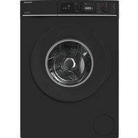 SHARP ES-NFA014BM1NA-EN 10 kg 1400 Spin Washing Machine - Matte Black, Black