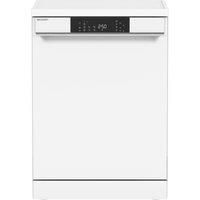 SHARP QW-NA1FF45D6W-EN Full-size Dishwasher - White, White