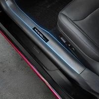 For Tesla Model 3 Highland 2024 Front & Rear Door Sill Protector Scuff Plates Fiber ABS 4 / 8 PCS