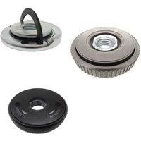 M14 Thread angle grinder self-locking pressing plate Black Quick release Flange Nut Clamping Power
