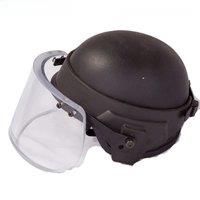 Bullet Proof Polyester Flak Glass Ballistic Face Shield Military Tatico Anti Riot Helmet Visor