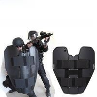 Uhmwpe Butterfly Ballistic Shield Swat Police Self-defense Nij Iiia Folding Protective Shield