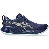 ASICS Women/'s Gel-Cumulus 27 Sneaker, Indigo Blue/Cool Grey, 3 UK