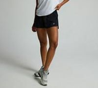 Asics Womens Core Split Short - Black - Size XS