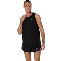 Asics Mens Running Core Singlet - Black