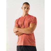 Asics Mens Running Road T-Shirt - Pink