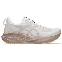 ASICS Women/'s NOVABLAST 5 Sneaker, White Fawn, 6.5 UK