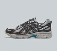 ASICS Men/'s Gel-Venture 6 Sneaker, Cement Grey Obsidian Grey, 6.5 UK