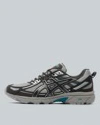ASICS Men/'s Gel-Venture 6 Sneaker, Cement Grey Obsidian Grey, 9 UK