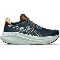 Asics Mens Running Gel-Nimbus 27 Nature Bathing Trainers - Green