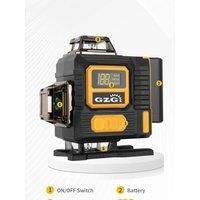 GZG 4D 16-Line Laser Level for Decoration with One Lithium Battery