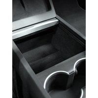 Center Console Organizer Tray Fit for 2025 Tesla Model 3/Y Armrest Cubby Drawer Storage Central control box(Flocking)