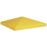Gazebo Top Cover 270 g/m 3x3 m Yellow
