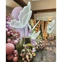 Wedding Light Butterflies LED Floor Lamp Lace Romantic Creative Hanging Butterfly Lamps Road Load
