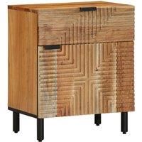 Bedside Cabinet 50x33x60 cm Solid Wood Acacia