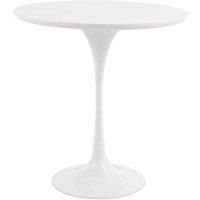 Fusion Living White Tulip Side Table