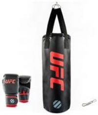 UFC Kids Boxing Set Youth Junior Training Kit Heavy Punch Bag Set With Gloves