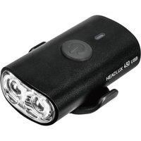 TOPEAK HeadLux, 450 Lumens, USB Rechargeable Light, Aluminium Body, Black Safety Light Cycling Unisex Adult, (Black), 6.7 x 4.7 x 2.7 cm / 2.6 x 1.9 x 1.1 inches