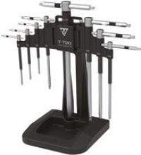 Topeak Unisex Speed Wrench 8pcs T-Torx Tool Set, Silver, 8 Teile EU