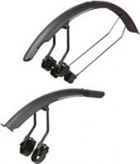 Topeak TetraFender Road Bike, Cycle R1 & R2 Reflective Fender / Mudguard Set