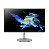 Acer CB272Usmiiprx 27 Inch Quad HD Monitor (IPS Panel, FreeSync, 75 Hz, 1 ms, HDR 10, Height Adjustable, DP, HDMI, Silver/Black)