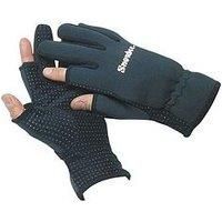 Snowbee Lightweight Neoprene Gloves, Medium – A Lightweight Glove With A Nylon Knit Palm & Rubberised ‘Dots’ For Extra Grip, Thumb & Index Finger Left Exposed To Allow Tying Of Knots Or Loading