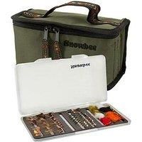 Snowbee Slimline Fly Box Kit - Clear/Green, One Size