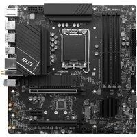 MSI PRO B760M-A WIFI DDR4 Motherboard, Micro-ATX - Supports Intel 12th & 13th Gen Core Processors, LGA 1700 - DDR4 Memory Boost 5333+MHz/OC, PCIe 4.0 x16 Slots, M.2 Gen4 Slots, 2.5G LAN, Wi-Fi 6E