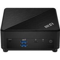 MSI Cubi 5 12M Intel Core i7 1255U Barebone, Mini PC, SFF, ThunderBolt 4, Type C, USB 3.2 Gen2, HDMI, DisplayPort, Dual LAN, WiFi, BT, VESA, Supports upto 64GB RAM, 1x M.2, 1x 2.5/'SSD/HDD, 3x displays