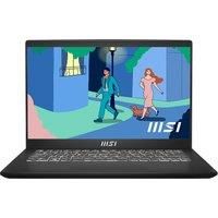 MSI Modern 14 Inch FHD Laptop - (Ryzen 5-7350U, AMD Radeon Graphics, 8GB RAM, 512GB SSD, Windows 11 Home) - Classic Black