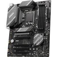 MSI B760 GAMING PLUS WIFI Motherboard, ATX - Supports Intel 12th & 13th Gen Core Processors, LGA 1700 - 75A DrMOS VRM, DDR5 Memory Boost 6800+MHz/OC, PCIe 4.0 x16, M.2 Gen4, Wi-Fi 6E