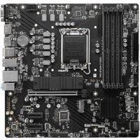 MSI PRO B760M-P Motherboard, Micro-ATX - Supports 12th and 13th Gen Intel Core Processors, LGA 1700 - DDR5 Memory Boost 6800+MHz/OC, PCIe 4.0 x16 Slot, M.2 Gen4 Slots