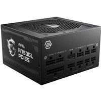 MSI MAG A750GL PCIE5 Power Supply Unit, 750W, 80 Plus Gold, Fully Modular, ATX 3.0, PCIe 5.0 GPU Support, Black Flat Cables, 7 Year Warranty
