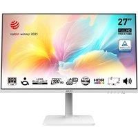 MSI CMS Modern MD272XPW Full HD 100 Hz 27 Inches Monitor White