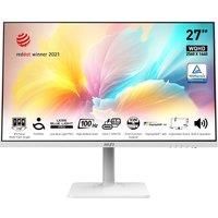 MSI Modern MD272QXPW Quad HD 27" IPS Monitor - White, White